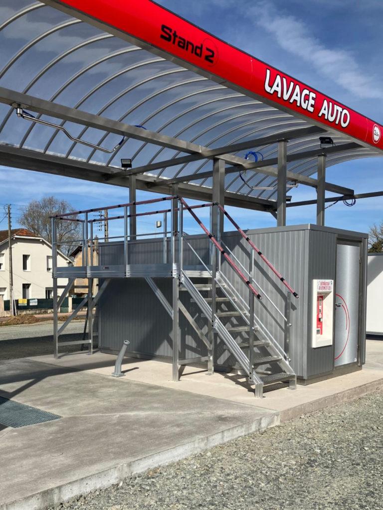 20230111TA02 – Passerelle fixe pour station de lavage grands véhicules – Avril 2023 (3) | Fortal