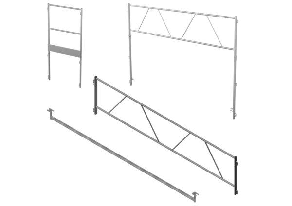 Echafaudage de façade FORTALU multidirectionnel 60m² (PACK_MDS_FORTALU_750)